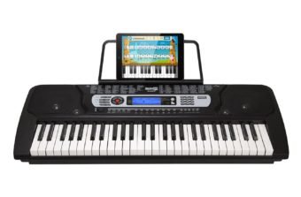 RockJam 54-Key Portable Digital Piano Keyboard