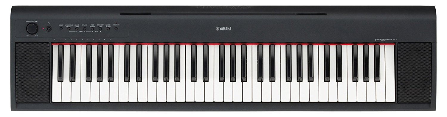 Yamaha Piaggero NP11 61-Key Lightweight Compact Portable Keyboard